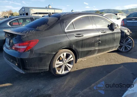 2018 Mercedes-Benz Cla 250 z USA, uszkodzony, nr VIN WDDSJ4EB8JN633444